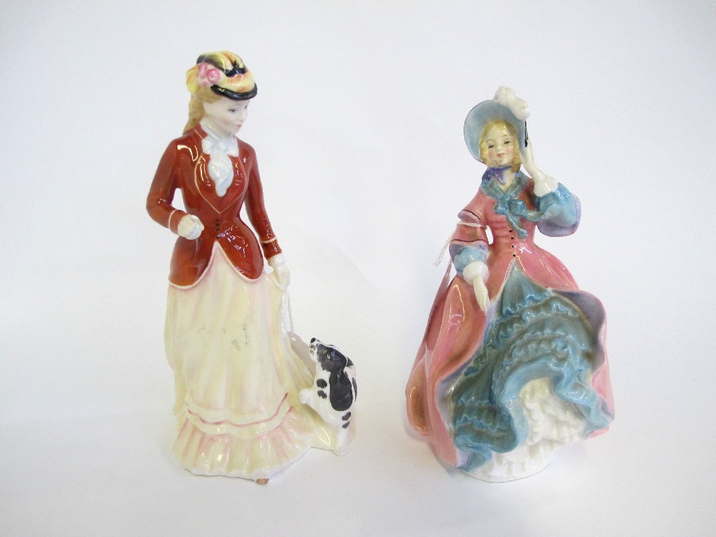 Appraisal: Two Royal Doulton ladies including Sarah HN and Spring Morning