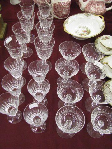 Appraisal: pcs Cut Crystal Stemware