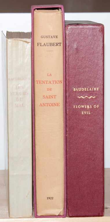 Appraisal: Fine Press Erotica Two editions of Charles Baudelaire ''Les Fleurs