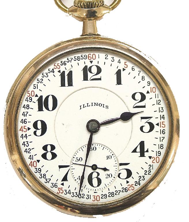 Appraisal: Illinois Watch Co 'Bunn Special' Railroad pocket watch jewel lever