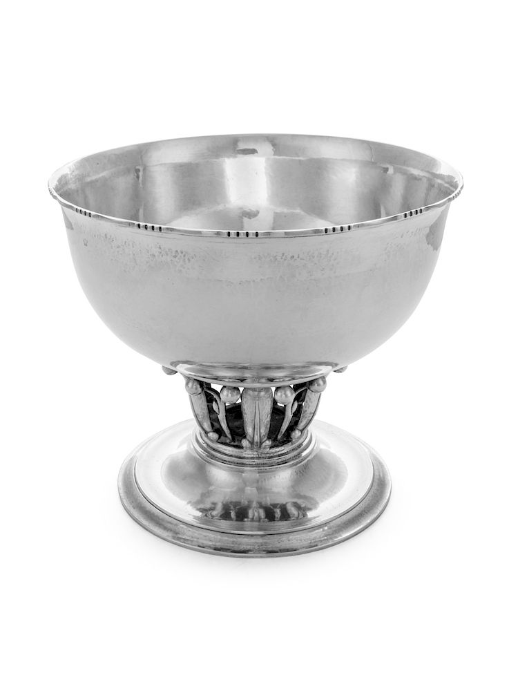 Appraisal: A Danish Silver Centerpiece Bowl A Danish Silver Centerpiece Bowl