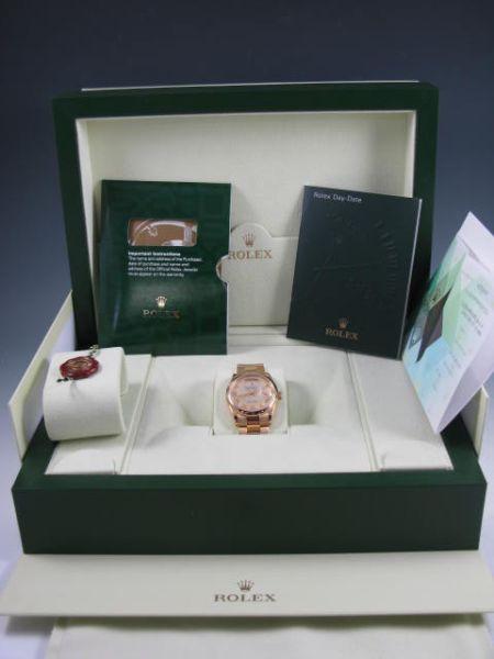 Appraisal: Rolex Oyster Perpetual Day-Date Watch KT gold purchased from Johnson's