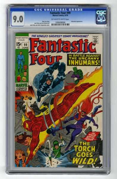 Appraisal: Fantastic Four CGC Marvel Comics Click for full description