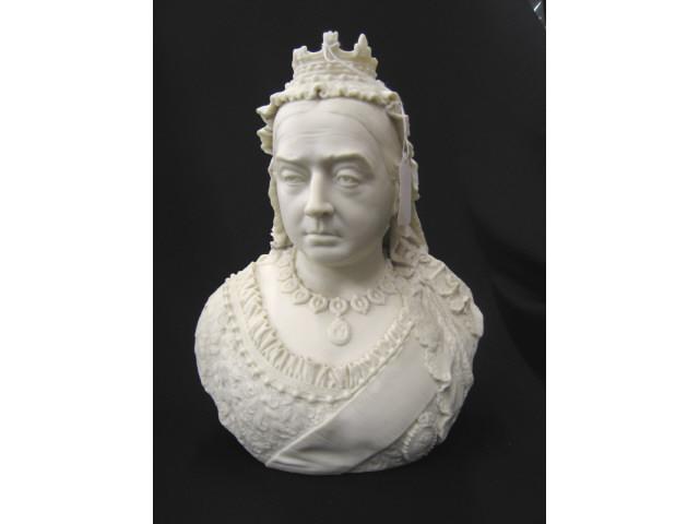 Appraisal: Queen Victorian Figural Parian Bust to commemorate the th year