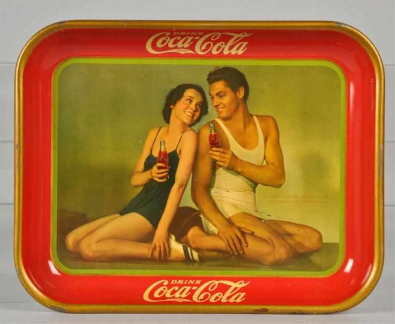 Appraisal: Coca-Cola Serving Tray Clean and bright Exhibits very little use