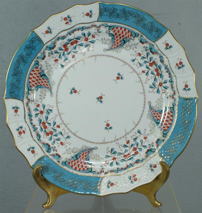 Appraisal: Herend Cornucopia pattern porcelain dinner plates still in packing crate