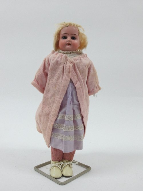 Appraisal: A German bisque head doll the head impressed Germany with