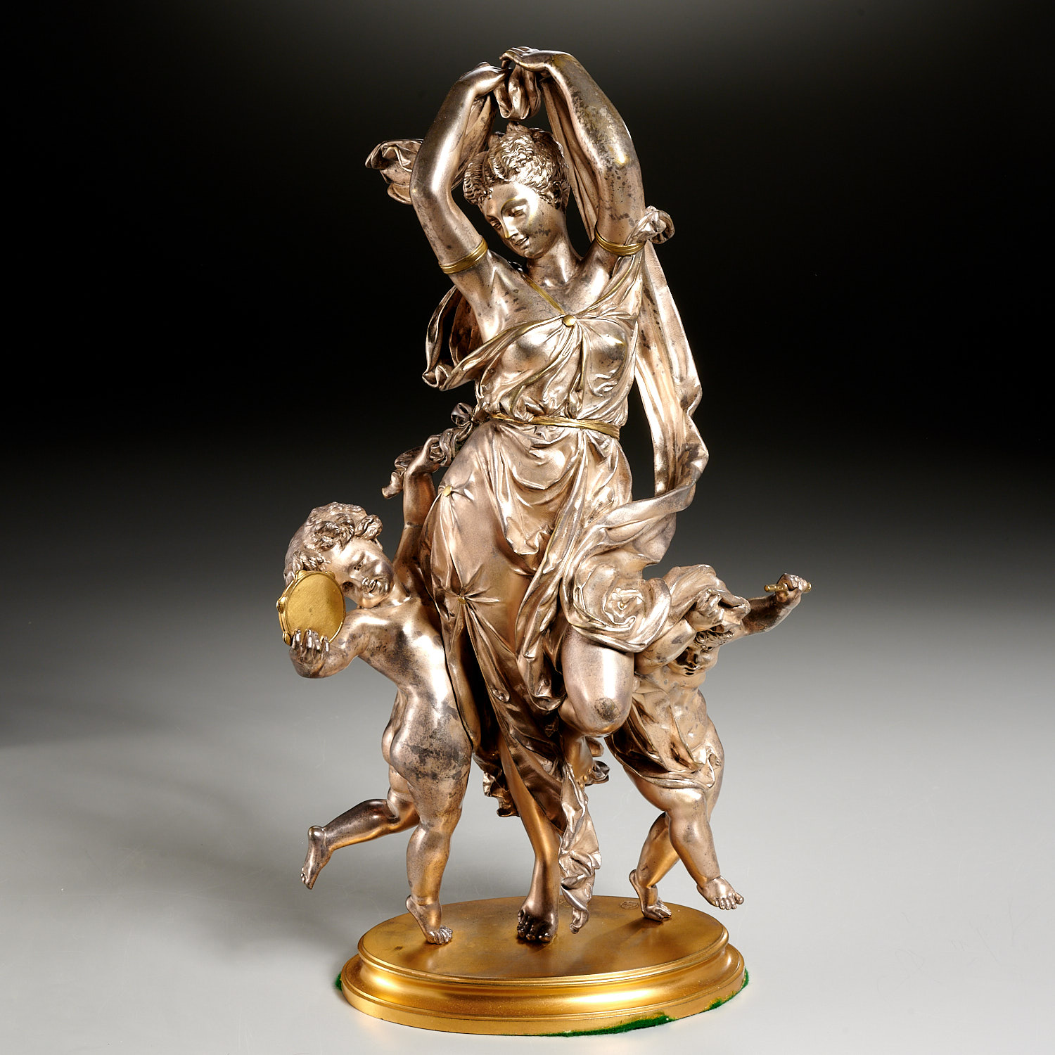 Appraisal: A E CARRIER-BELLEUSE AFTER SCULPTURE After Albert-Ernest Carrier-Belleuse French -