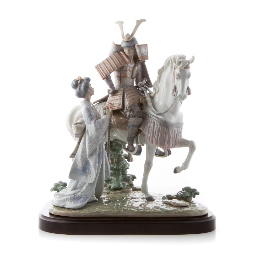 Appraisal: Lladro porcelain Farewell to the Samurai No edition in H