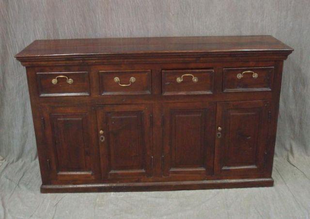 Appraisal: Antique Drawer over Door Server Possibly Welsh From a Rye