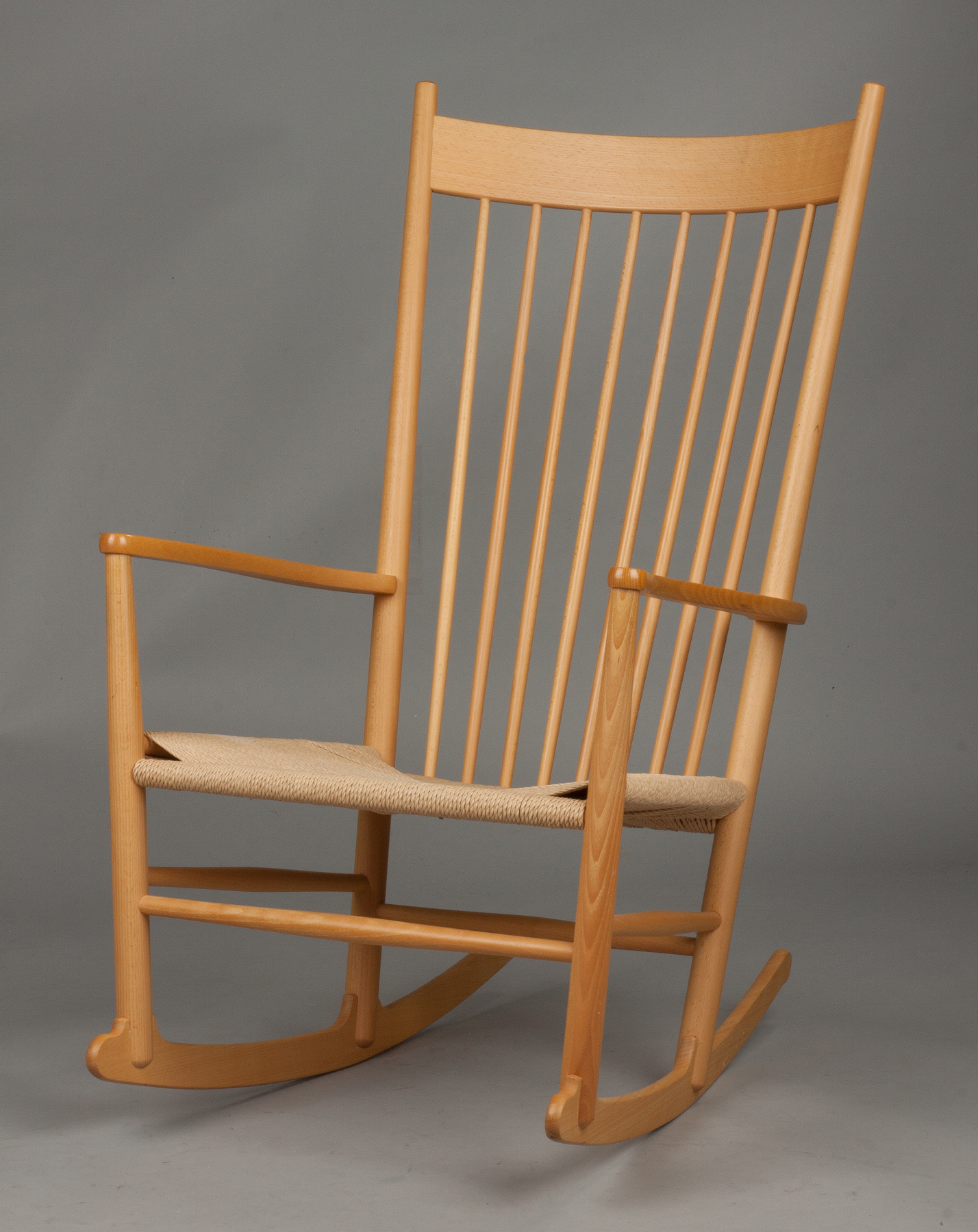 Appraisal: Hans Wegner Danish - J Rocking Chair Mid th cent