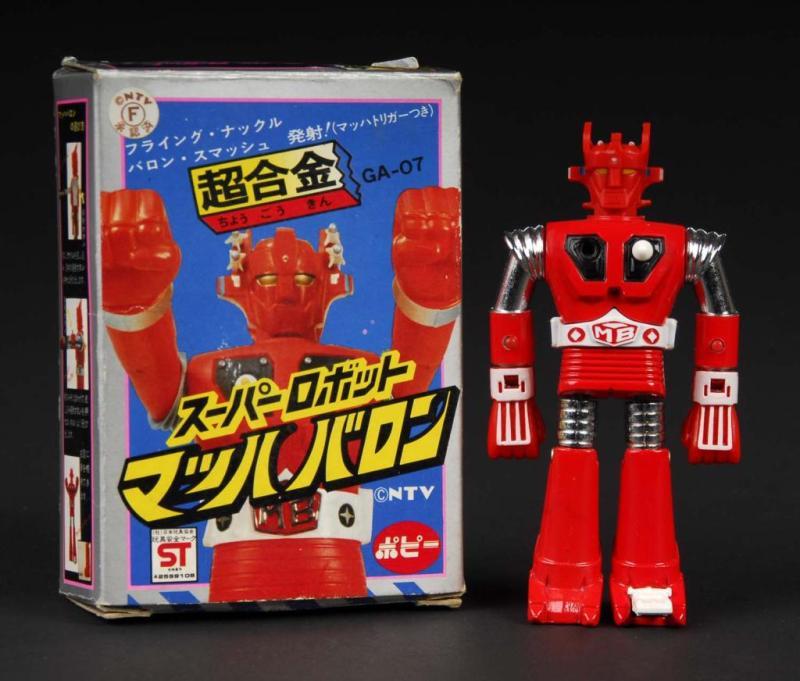 Appraisal: Mach Baron Chogokin Description Japanese Series GA- Near mint Box