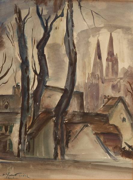 Appraisal: Achille Emile Othon Friesz French - Chartres signed and titled