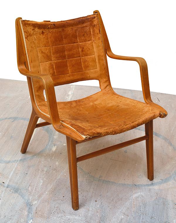 Appraisal: DANISH AX CHAIR BY PETER HVILD AND OLA MOLGAARD-NIELSEN FOR