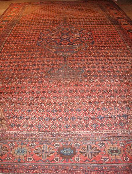 Appraisal: A Bibikabad carpet Northwest Persia late th century size approximately