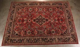 Appraisal: ORIENTAL RUG ' X ' PERSIAN ORIENTAL RUG ' X