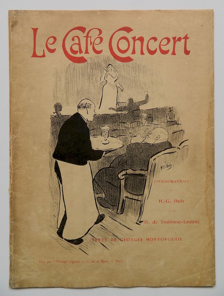 Appraisal: h Toulouse-Lautrec and h Ibels- Le Concert Henri de Toulouse