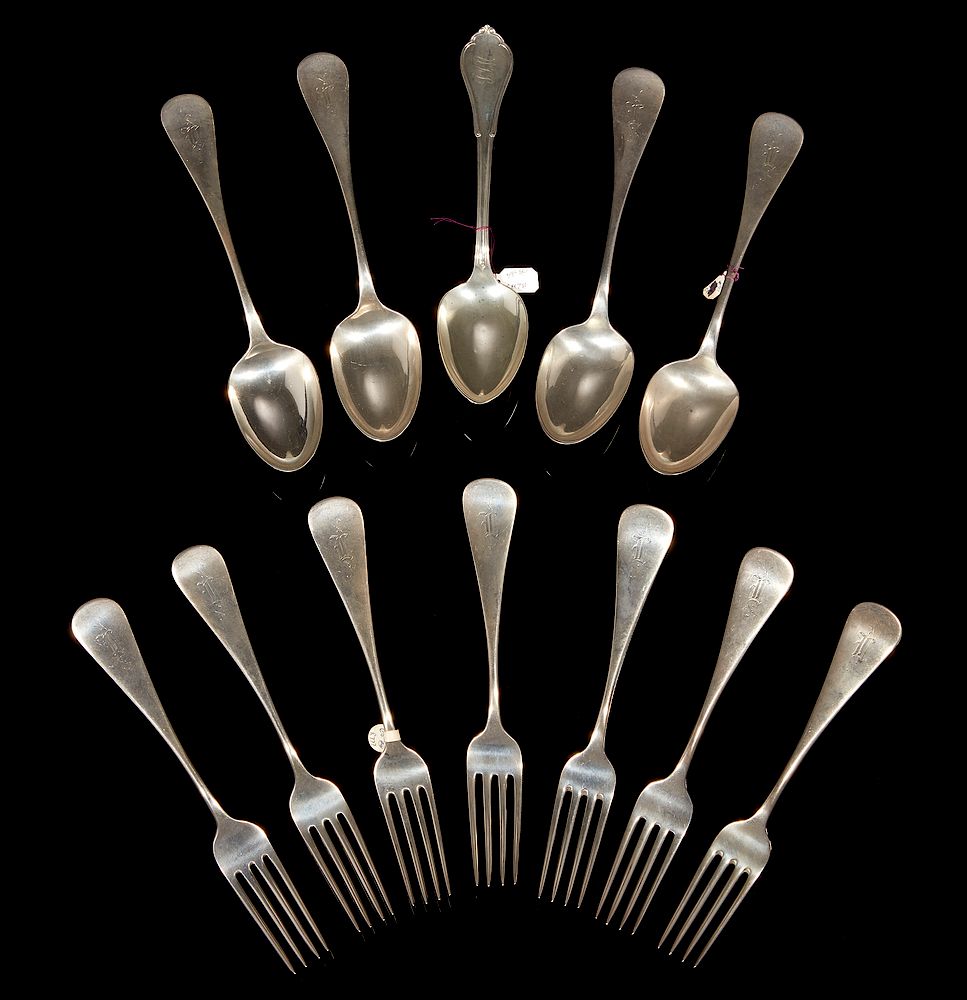 Appraisal: Assorted Sterling Silver Flatware Assorted sterling silver flatware comprising one