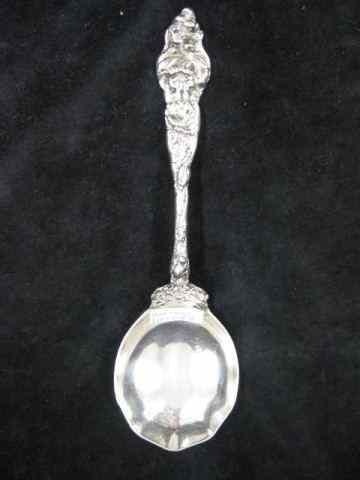 Appraisal: Reed Barton ''Les Six Fleurs'' Sterlingberry spoon '' heavy outstanding