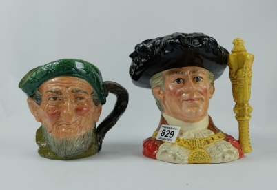 Appraisal: Royal Doulton Large Character Jug The Lord Mayor Of London