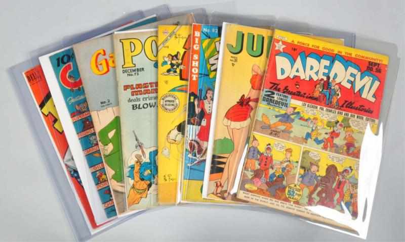 Appraisal: Lot of Humor Themed Golden Age Comic Books This lot