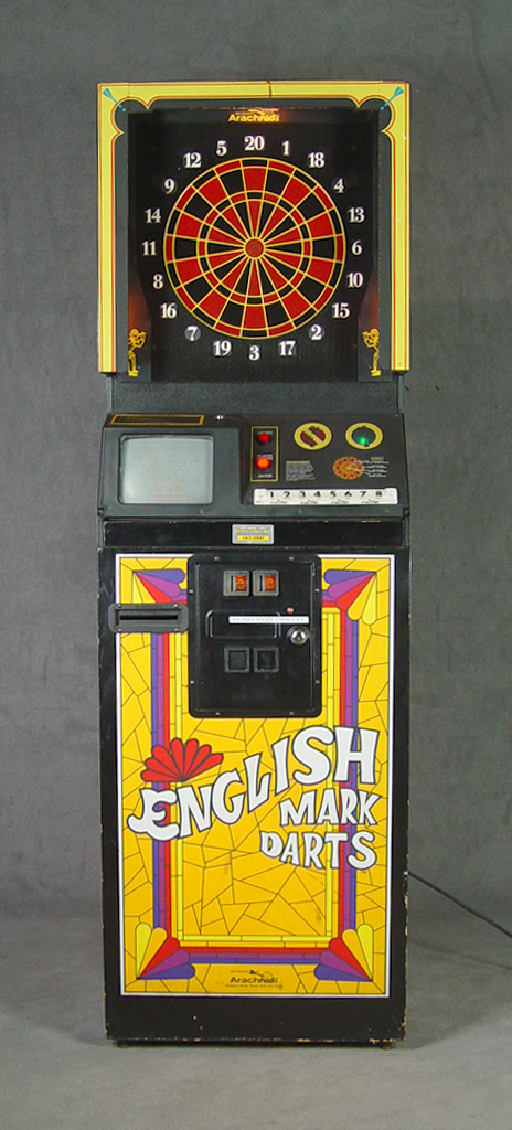 Appraisal: Arachnid Inc English Mark Darts Game Electronic dart board Lithographed