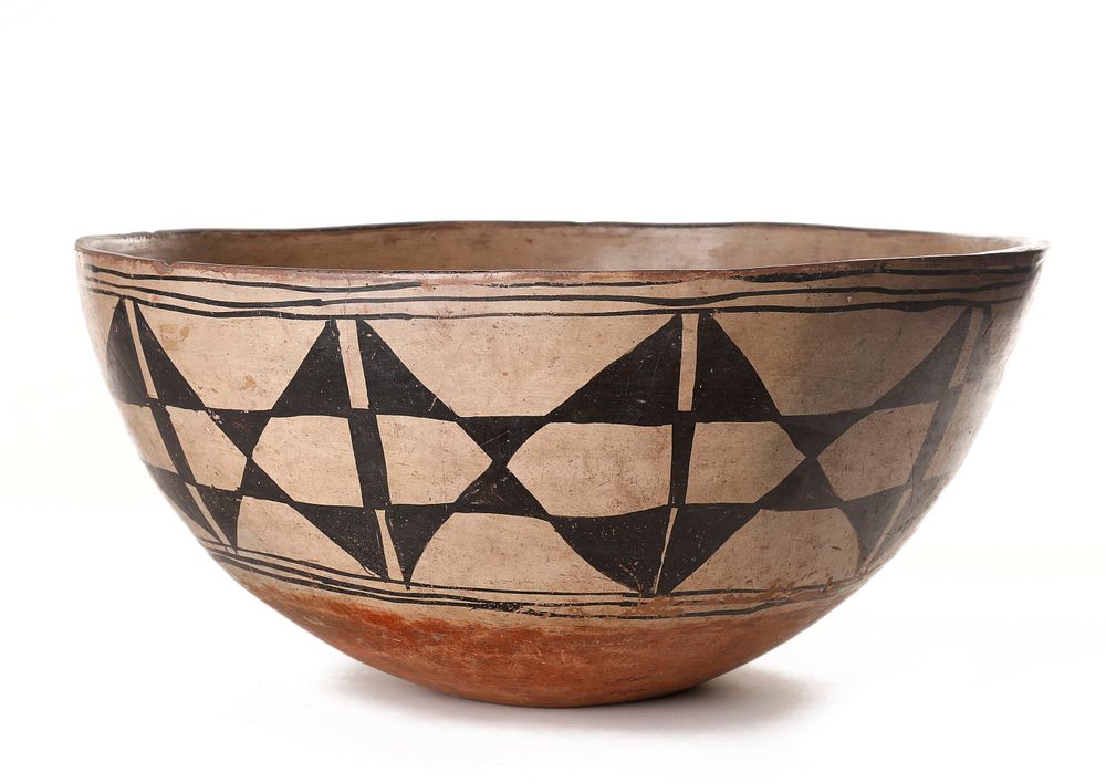 Appraisal: Santo Domingo Dough Bowl ca - Santo Domingo Dough Bowl