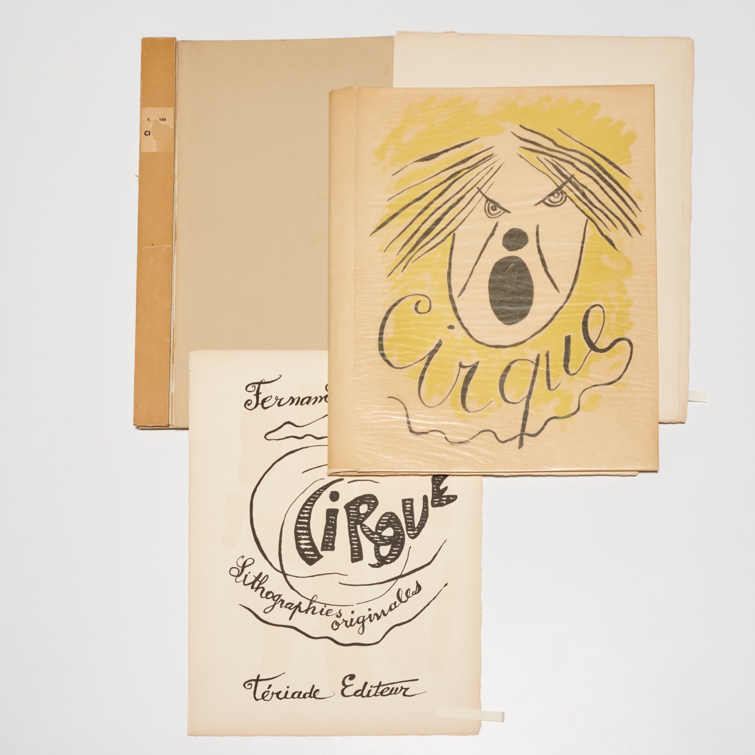 Appraisal: FERNAND LEGER LE CIRQUE SIGNED Teriade Les Editions Verve unnumbered