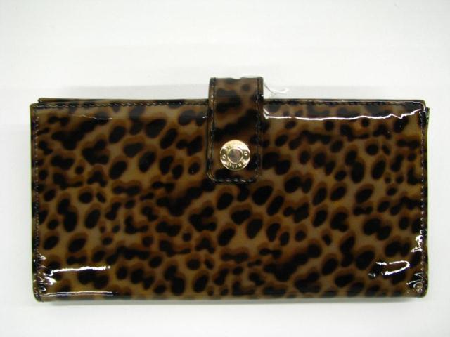 Appraisal: Jimmy Choo patent leopard design wallet clutch with zebra design