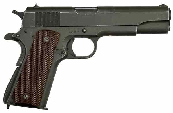 Appraisal: WWII U S Remington Rand A Semi-Auto Pistol ACP cal