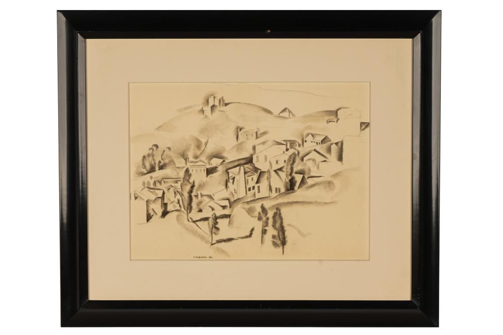 Appraisal: EDOUARD ANTONIN VYSEKAL AMERICAN - MARINO HIGHLANDS LOS ANGELES pencil