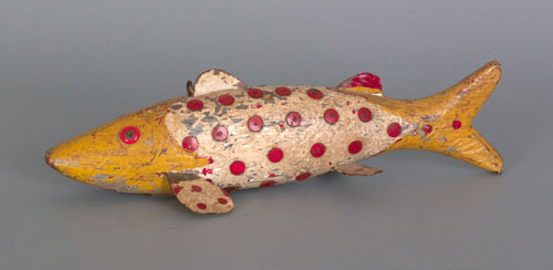 Appraisal: Fish decoy early th c l