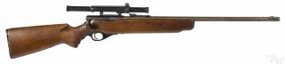 Appraisal: Two miscellaneous rifles to include a Remington model C pump