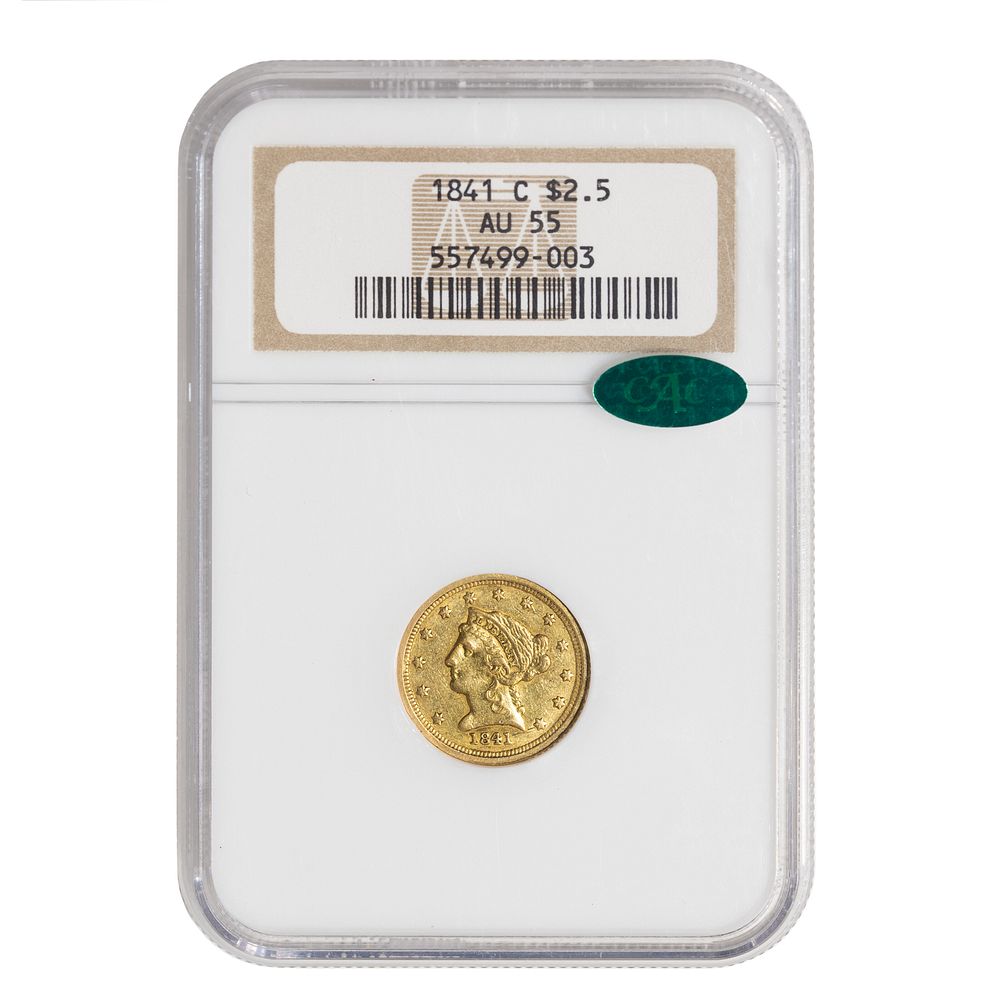 Appraisal: -C Liberty Gold NGC AU CAC -C Liberty Gold NGC