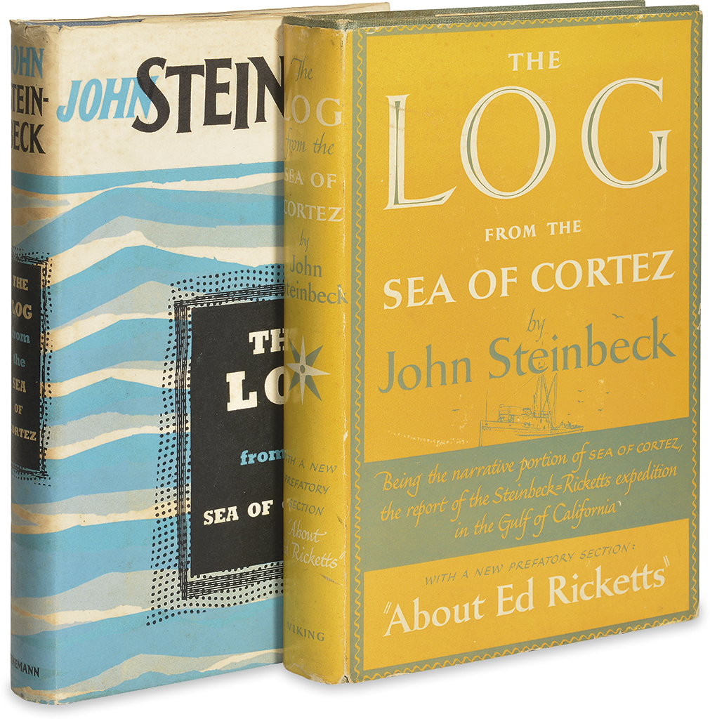 Appraisal: STEINBECK JOHN The Log From the Sea of Cortez First