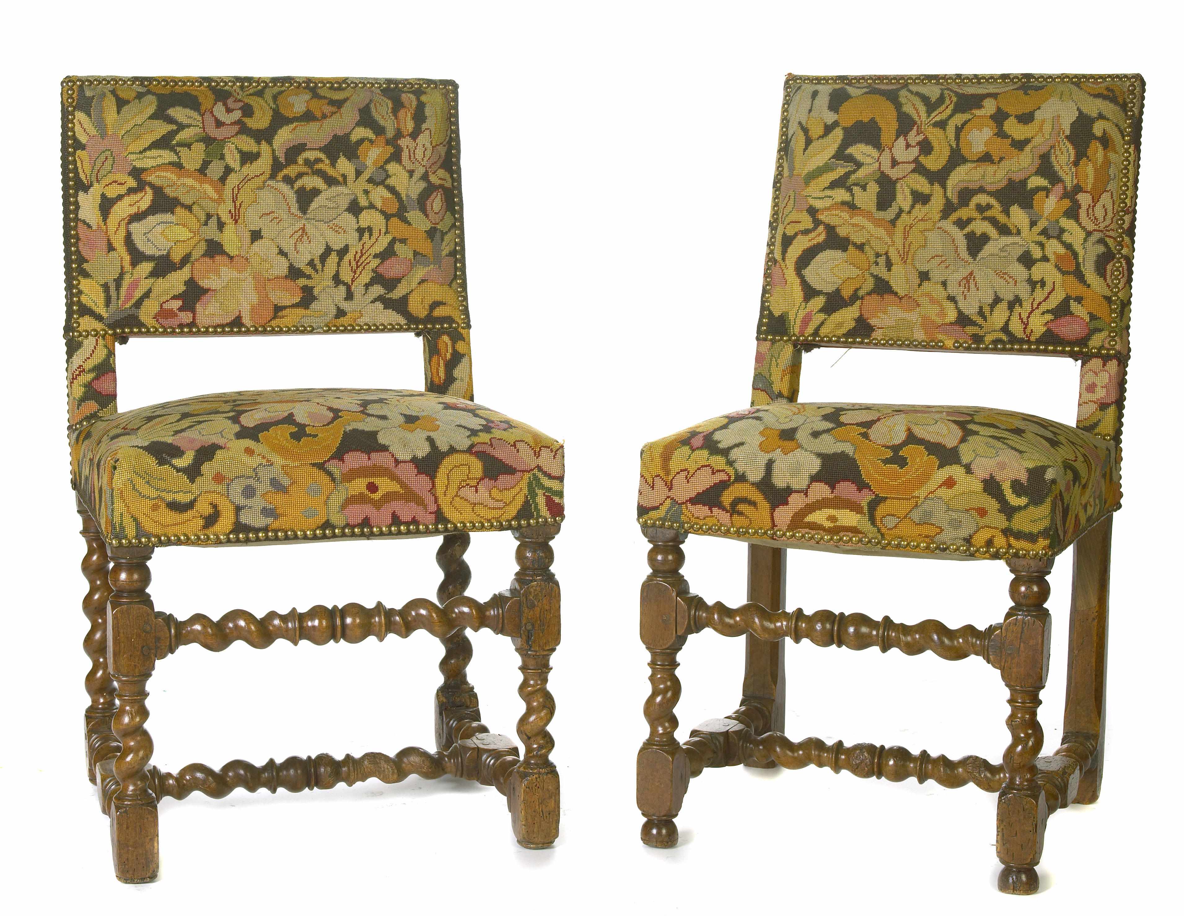 Appraisal: Property of various owners A pair of Louis XIV style