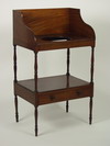 Appraisal: WASH STAND - Fine Sheraton circa period mahogany wash stand