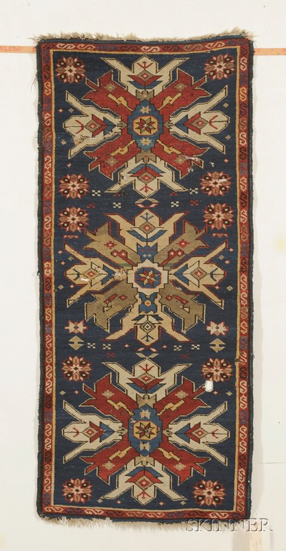 Appraisal: Kuba Rug Northeast Caucasus last quarter th century small holes