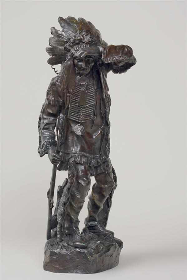 Appraisal: CARL KAUBA Austrian - Untitled bronze signed '' H Provenance