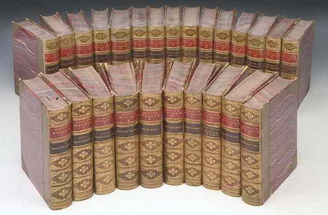 Appraisal: SCOTT Sir Walter A set of volumes of work A