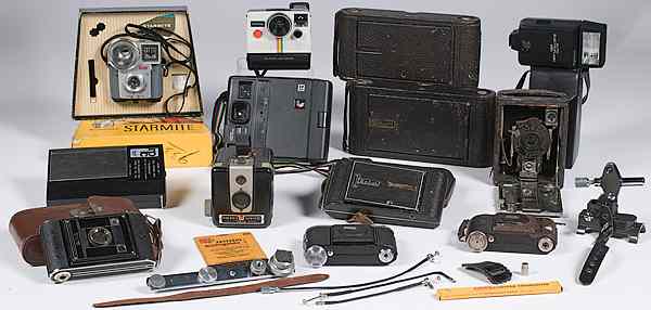 Appraisal: Lot of Assorted Cameras Lot includes Kodak No Series III