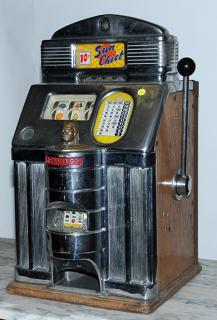 Appraisal: Jennings Sun Chief slot machine cent in working condition Jennings