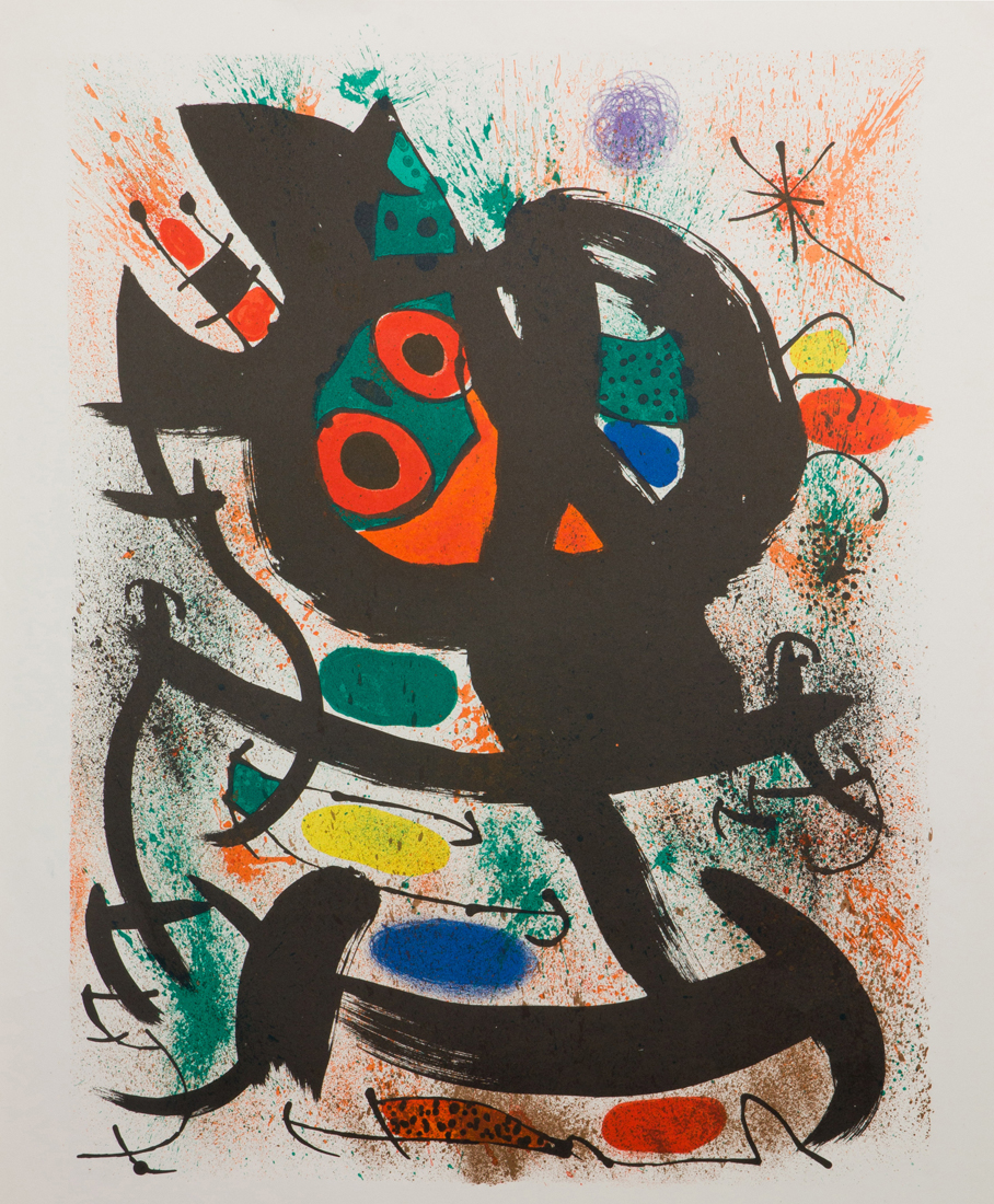 Appraisal: EXHIBITION POSTER AFTER JOAN MIRO After Joan Miro Spanish -