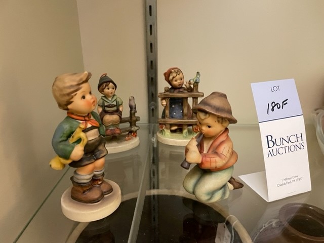 Appraisal: Goebel Hummel figurines c o Signs of Spring TMK- h