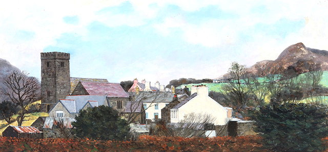 Appraisal: CHRISTOPHER COMPTON HALL b 'Caeo Carmarthenshire ' signed and dated