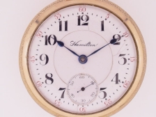 Appraisal: Hamilton S J dial with hls in brassy YGF OF