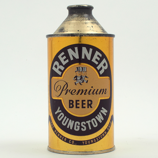 Appraisal: Renner Beer Cone Top - Reference USBC - Brewery The