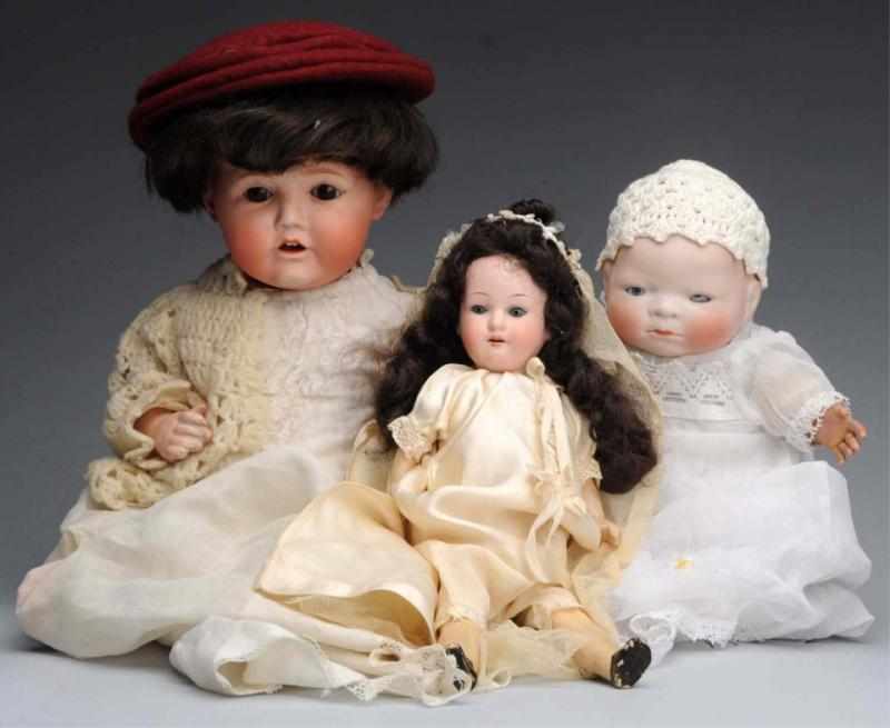 Appraisal: Lot of Bisque Dolls Grace Storey Putnam Bye-Lo Baby with