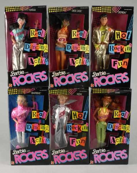 Appraisal: Barbie nd Edition of Rockers Description Barbie Ken Diva Derek