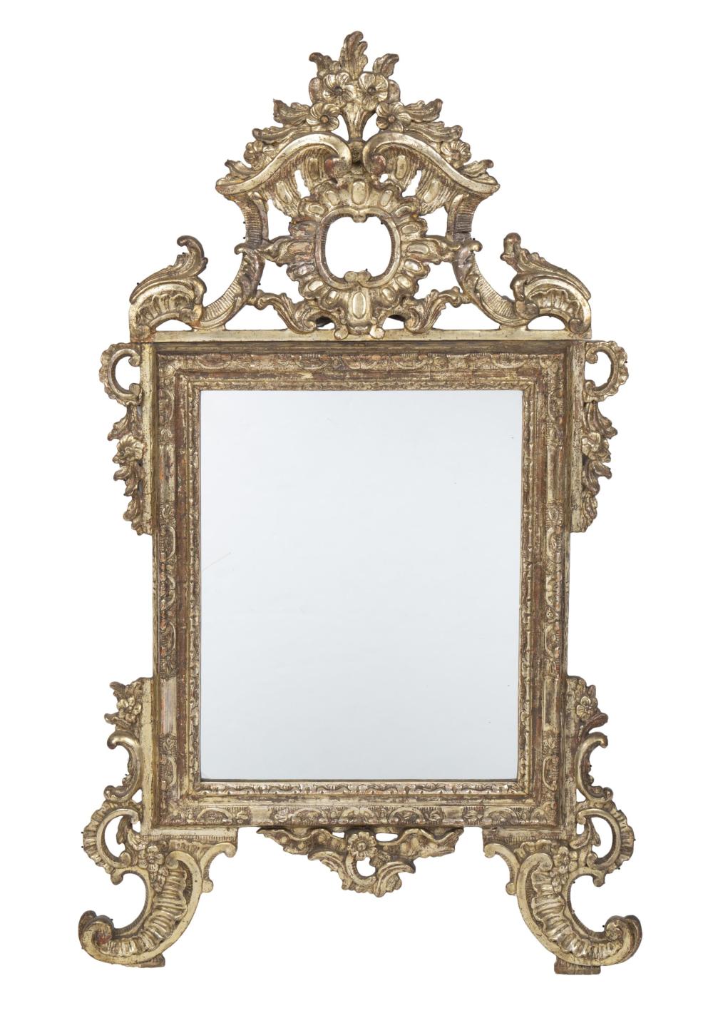 Appraisal: A Louis XVI-style giltwood wall mirror Late th early th